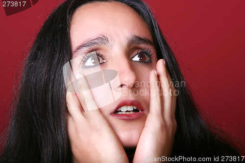 Image of Surprised woman