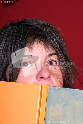 Image of Woman with book