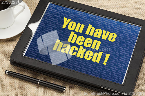 Image of you have been hacked