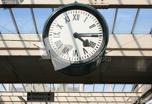 Image of station clock