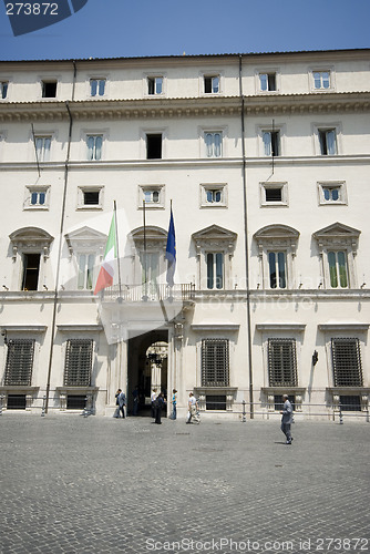 Image of piazza colonna rome italy