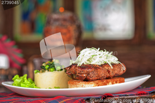 Image of Gourmet steak meat