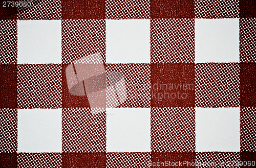 Image of Brown Checkered Background