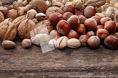 Image of various nuts