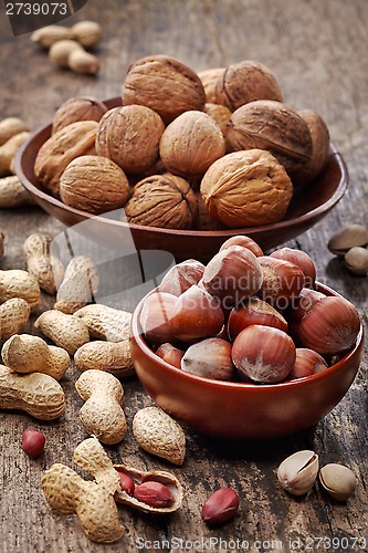 Image of various nuts