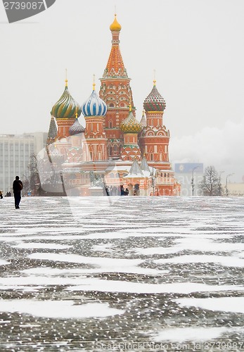 Image of St.Basil's Cathedral in Moscow