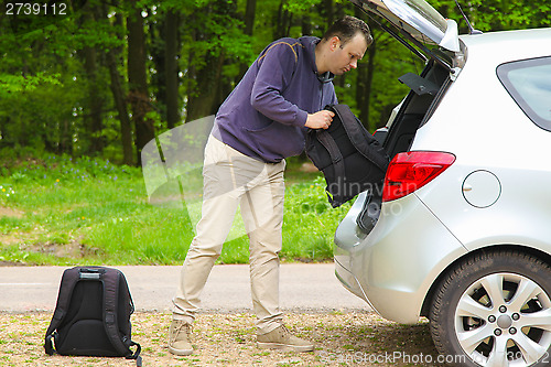 Image of Car packing