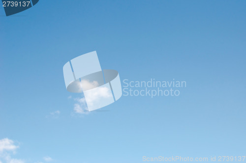 Image of blue sky