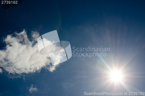 Image of blue sky