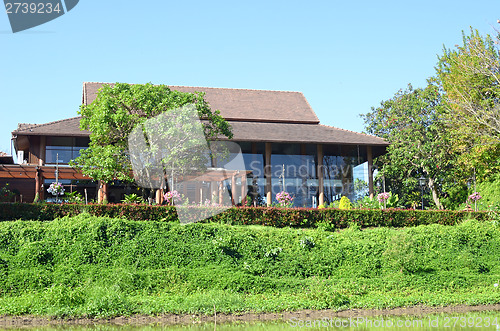 Image of wooden house