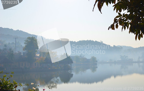 Image of morning lake