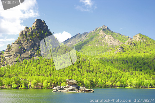 Image of mountain lake