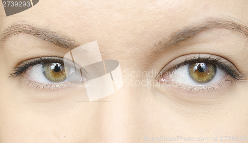 Image of woman eyes