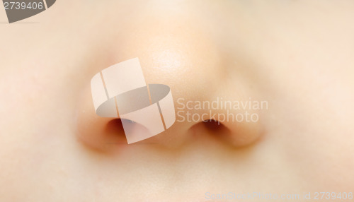 Image of baby nose