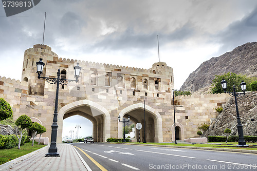 Image of City gate Muscat