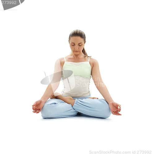 Image of padmasana lotus pose