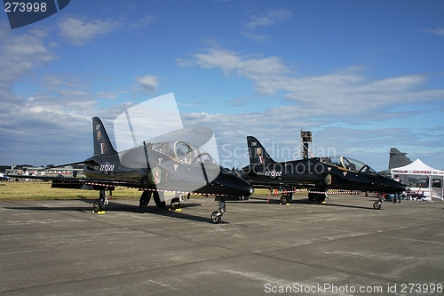 Image of BAE Hawk jet planes