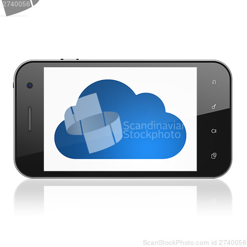 Image of Cloud computing concept