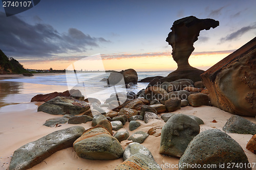 Image of Beach Sunrise Noraville Central Coast NSW Australia