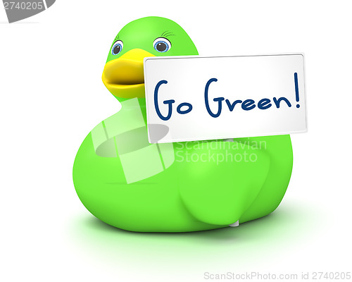 Image of Ducky Go Green