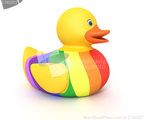 Image of Ducky Rainbow Colors