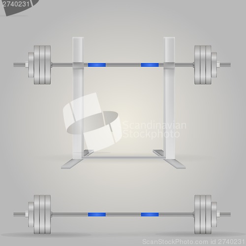 Image of Illustration of barbells