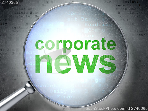 Image of Corporate News with optical glass