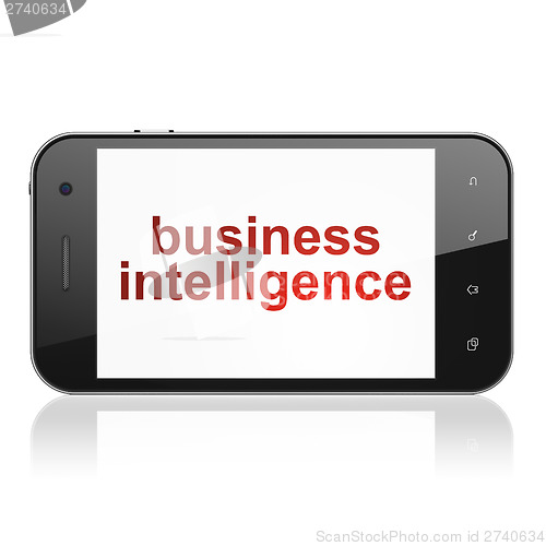 Image of Business Intelligence on smartphone