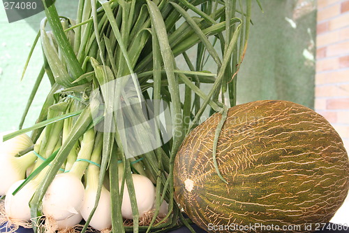 Image of Melon and onion