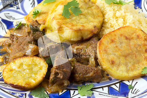 Image of Beef tagine closeup