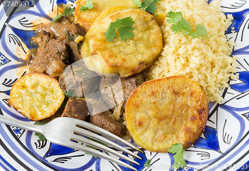 Image of Moroccan beef and potato