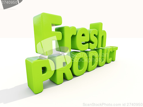 Image of 3d Fresh Product 