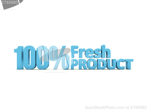 Image of 3d Fresh Product 