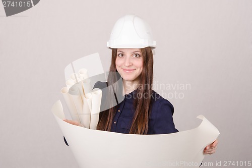 Image of Student project looks deploying hands drawing
