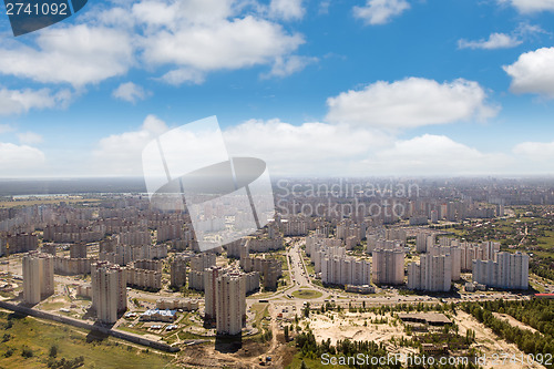Image of Kiev, summer cityscape of Ukrainian capital