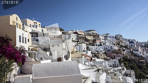 Image of traditional architecture Santorini