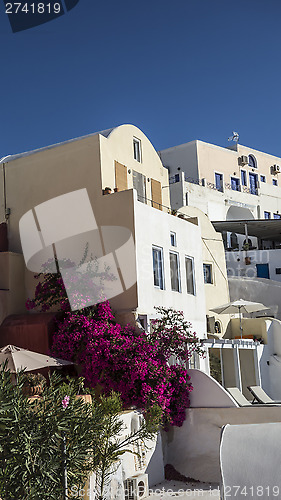 Image of traditional architecture Santorini