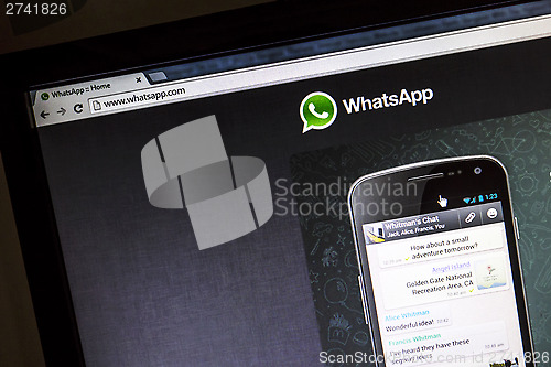 Image of WhatsApp Website