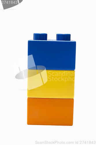 Image of colorful building blocks