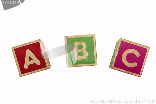 Image of Alphabet blocks ABC