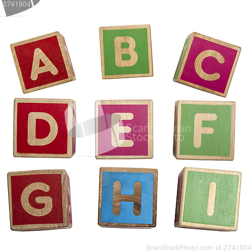 Image of Alphabet blocks 