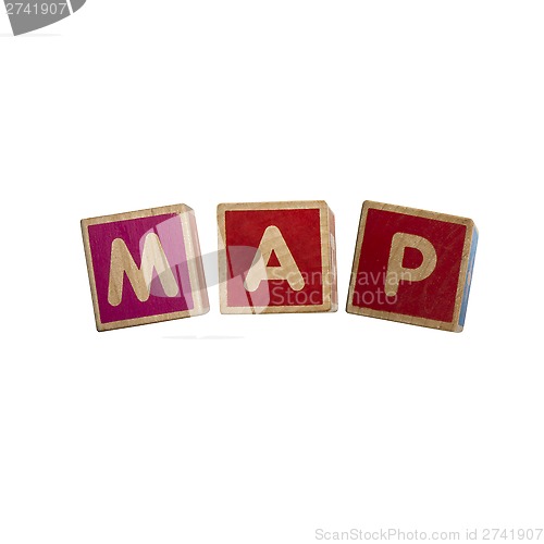 Image of Alphabet blocks MAP