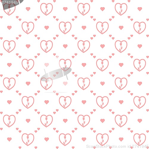 Image of seamless floral pattern