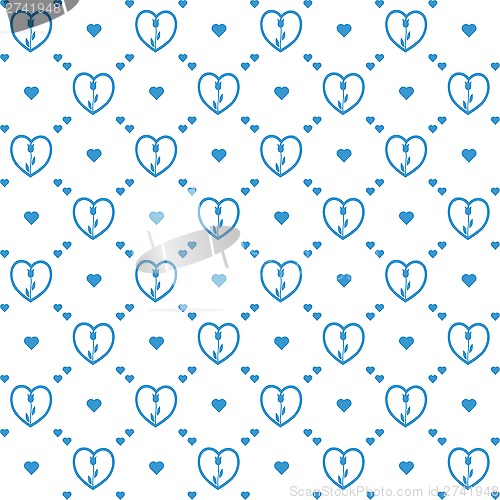 Image of seamless floral pattern