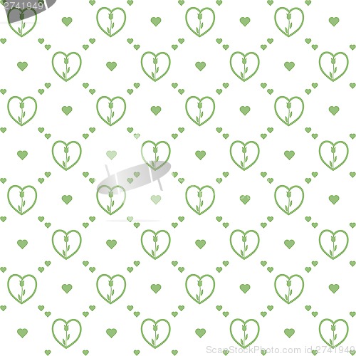 Image of seamless floral pattern