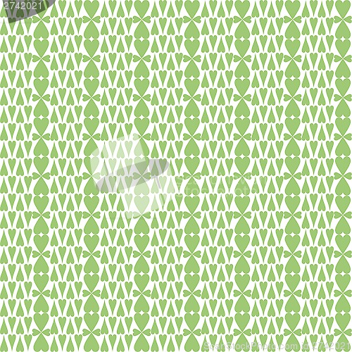 Image of seamless hearts pattern