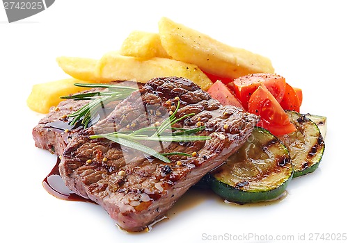 Image of grilled beef steak