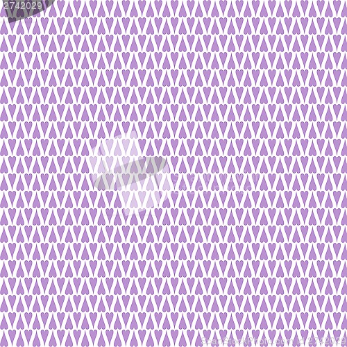 Image of seamless hearts pattern