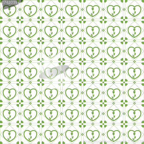 Image of seamless floral  pattern