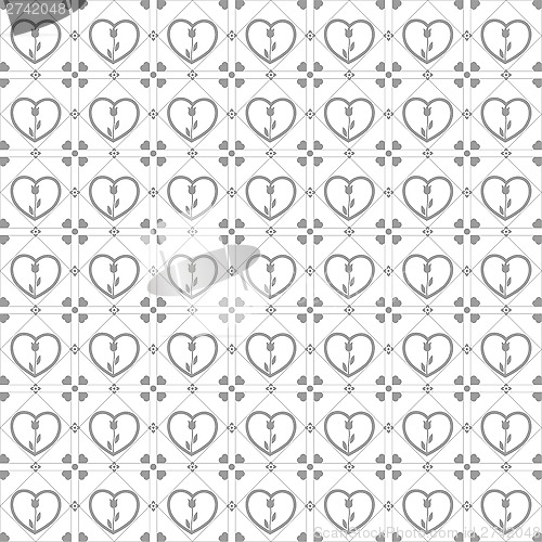 Image of seamless floral  pattern